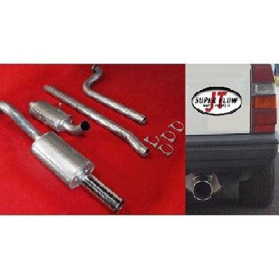 3"" sportavgassystem 740 turbo. Helsats, 2 st dämpare