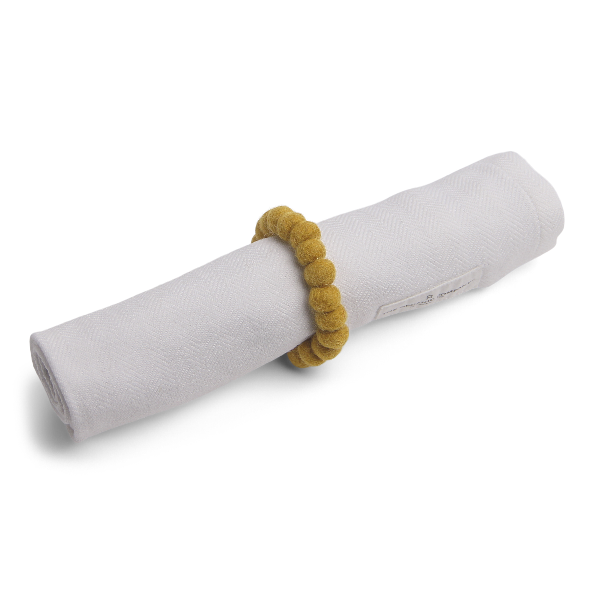 Servettringar - FELTBALLS Set of 2 