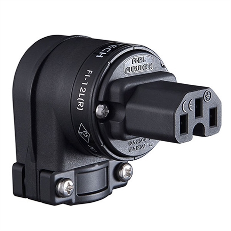 Furutech FI-12L (R) vinklad IEC-C15-kontakt