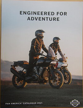 2021 Harley-Davidson Pan America Catalogue broschyr