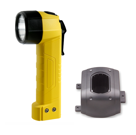 LED Lykt HL12EX 12/24V - 230 VAC, fra den Tyske kvalitetsprodusenten  AccuLux, EX sikker, Sone  1, 2, 21 og 22 - 3