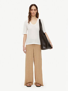 By Malene Birger Amaringa T-shirt soft white