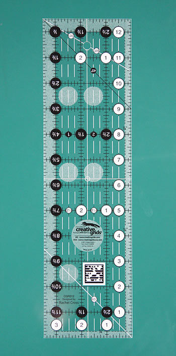 Creative Grids Ruler 3½in x 12½in
