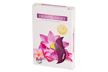 Värmeljus 6-pack Oriental Night