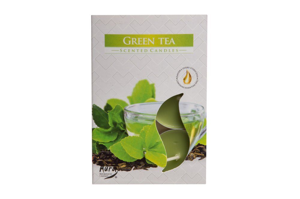 Värmeljus 6-pack Greentea