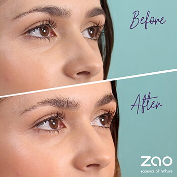 ZAO Eyebrow Fixing Gel 050 Transparent | Økologisk brynsgele