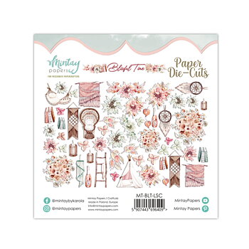Mintay - Paper Die-Cuts - BLISSFUL TIME 56 delar