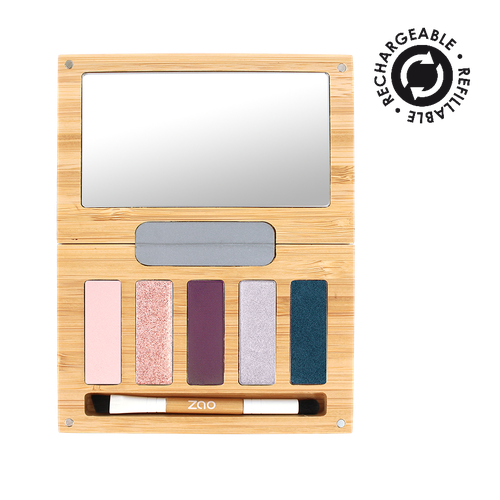 ZAO Night & Roses Eyeshadow Palette - 4