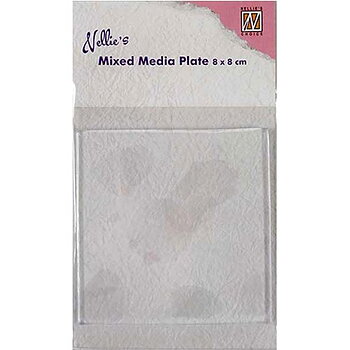 Nellies Choice Mixed Media Gel Plate - Square 8x 8 cm