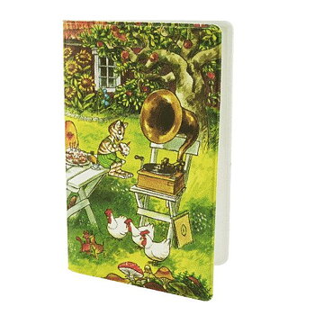 Cardholder - Pettson & Findus in the gazebo