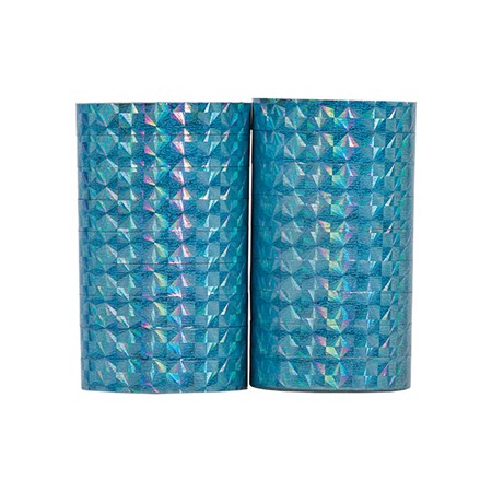SERPENTINES Holografiska ljusblå 2-P