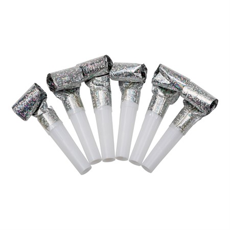 Blåsormar Holografiska SILVER 6-P