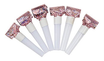 Blåsormar Ljusrosa 6-pack