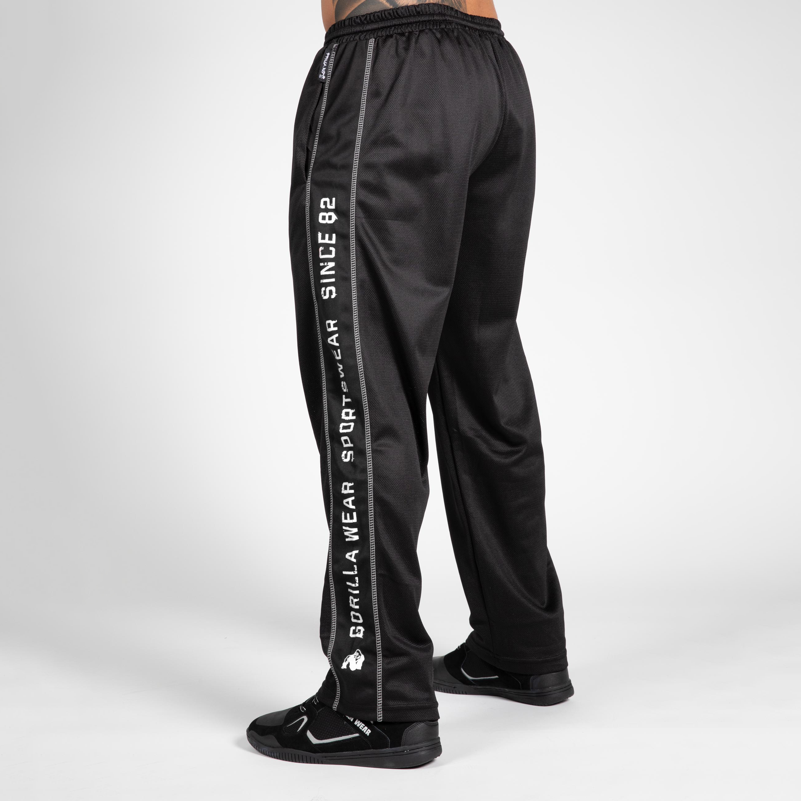 Functional Mesh Pants, black/white - 2