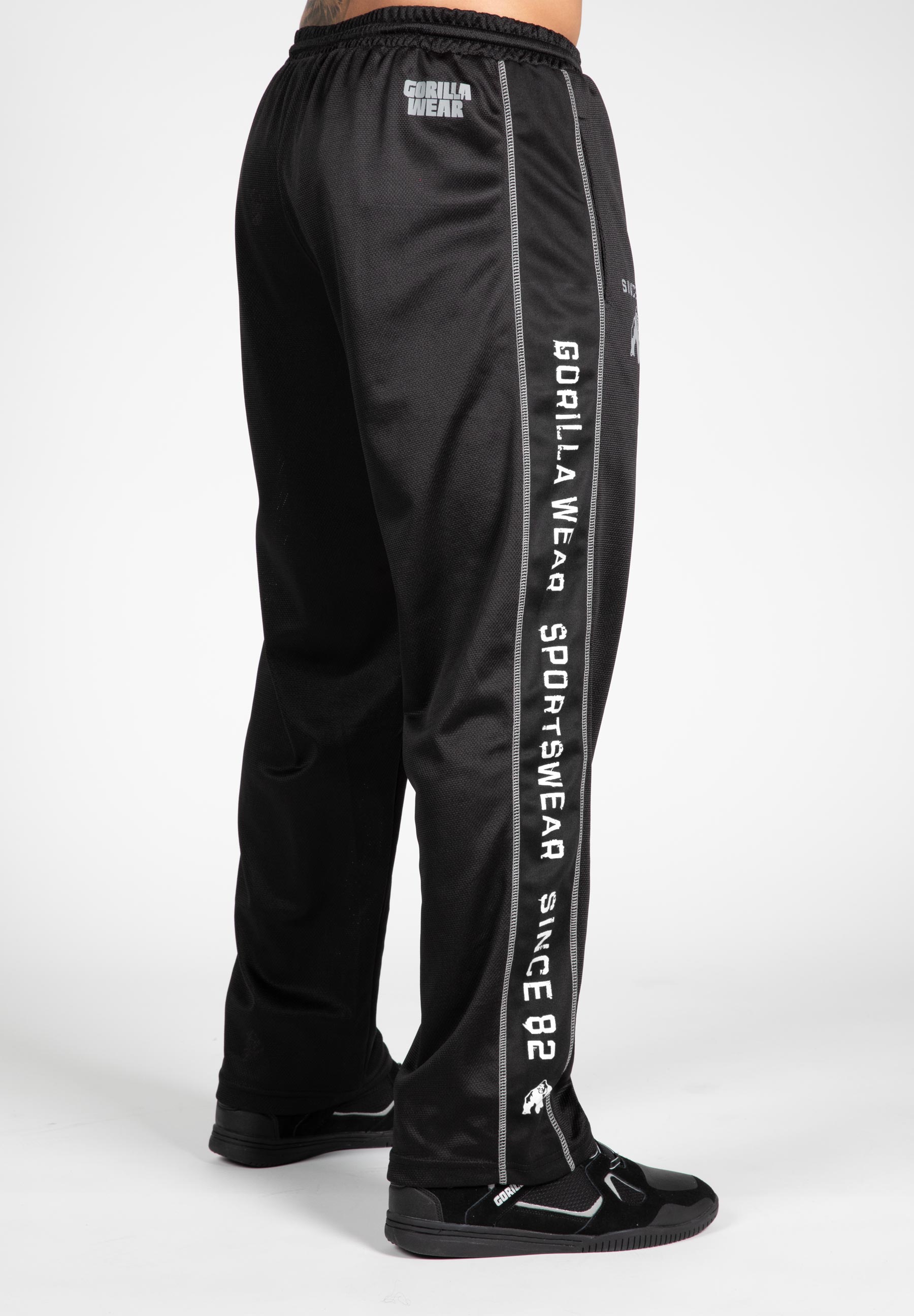 Functional Mesh Pants, black/white - 3