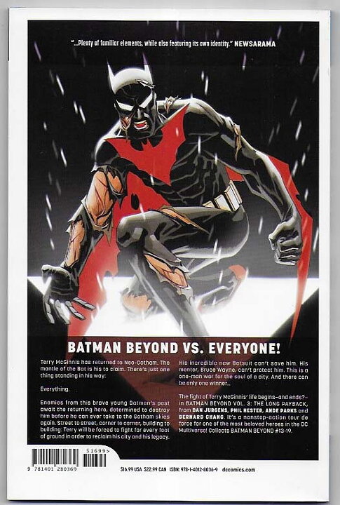 Batman Beyond: Volume 3 - The Long Payback TP NM-