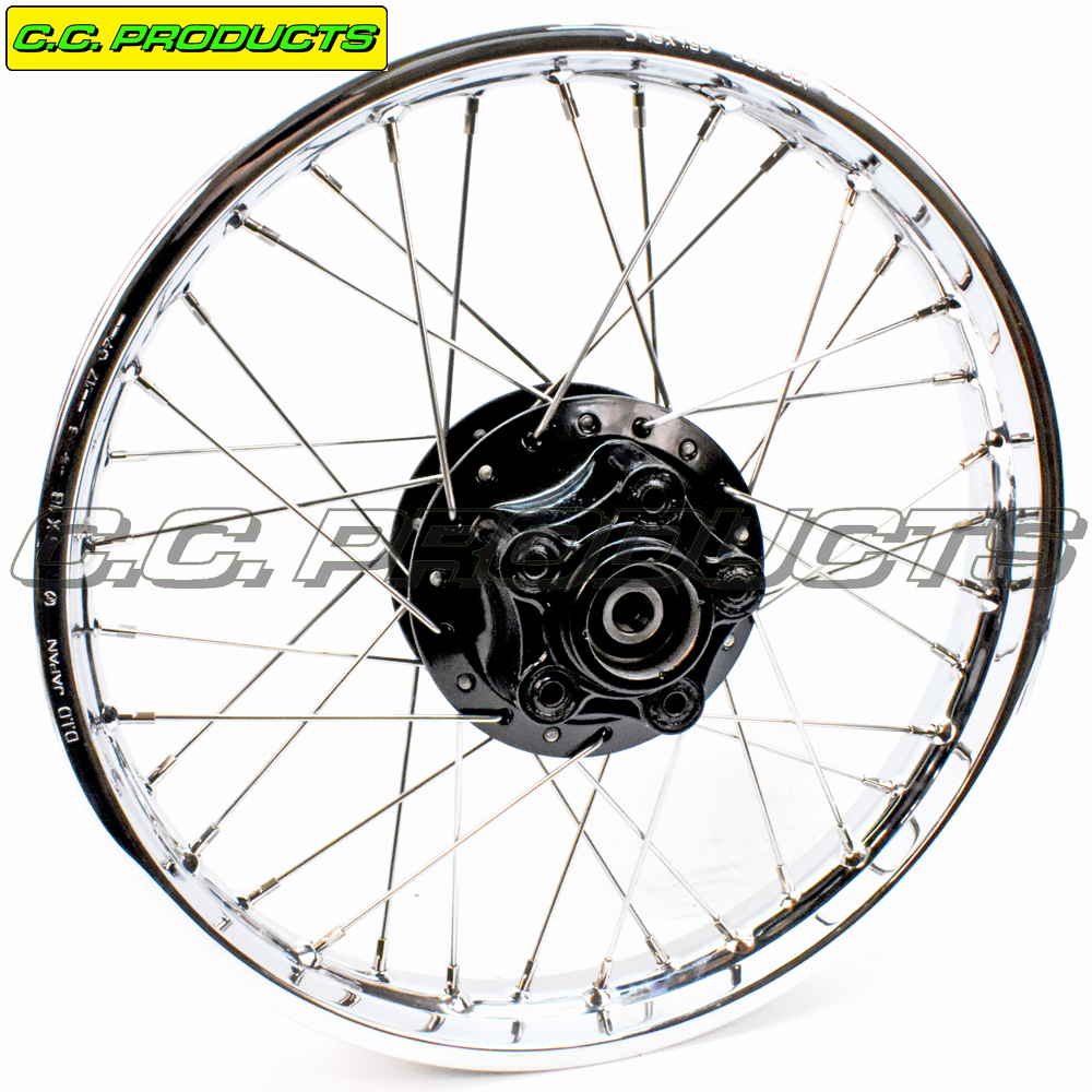 Spoke Set Honda XL 200 R 18-inch 83-84 Rear Wheel - 2