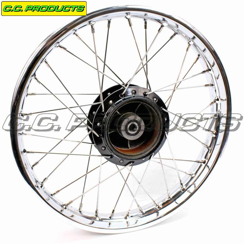 Spoke Set Honda XL 200 R 18-inch 83-84 Rear Wheel - 3