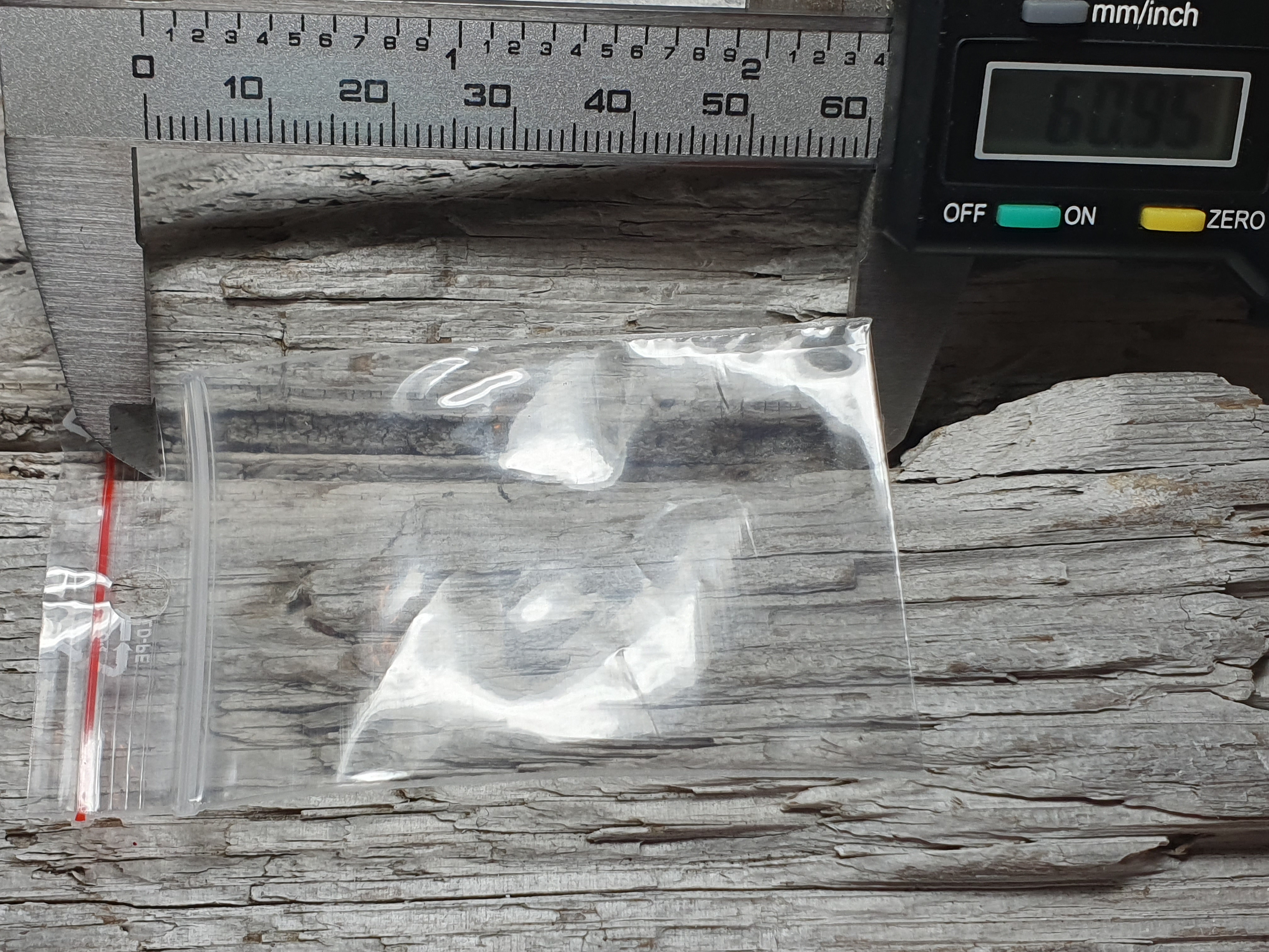 Blå bandagat chips lösa, 20st/fp Pris/fp.  - 3