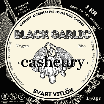Pålägg Black Garlic 150g Casheury Eko