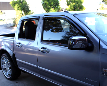Vindavvisare (fram+bak) - Isuzu D-MAX 2007-2011