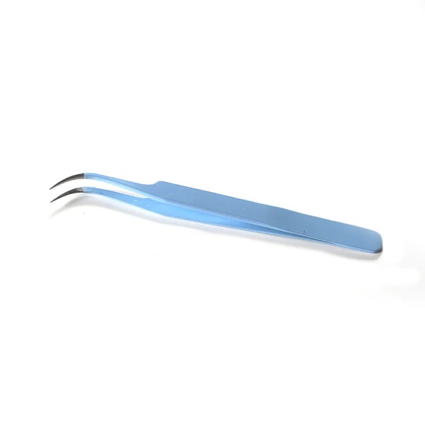 Elizabeth  - Fine Pointed Tweezer color -  Blue