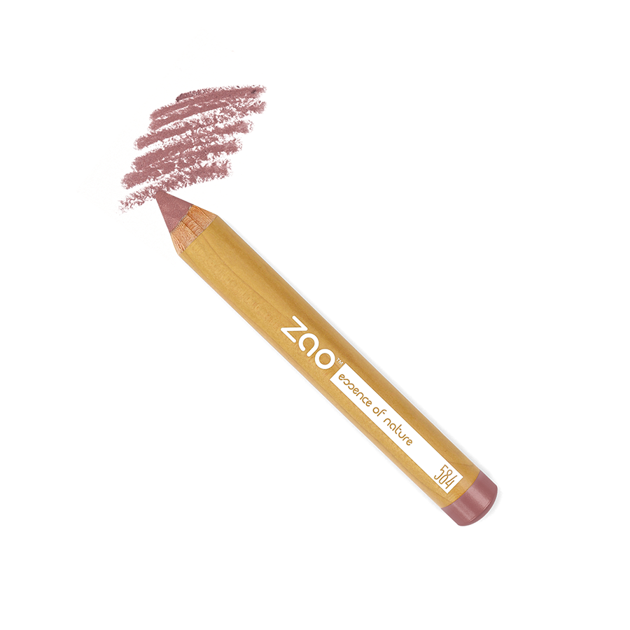 ZAO Jumbo Lip & Cheek Pencil 584 Rosewood