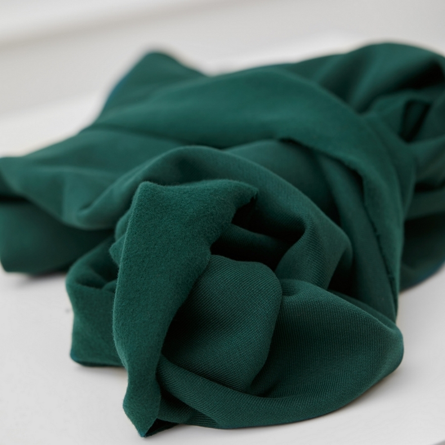 SWEATSHIRT KNIT  - BOTTLE GREEN EKO