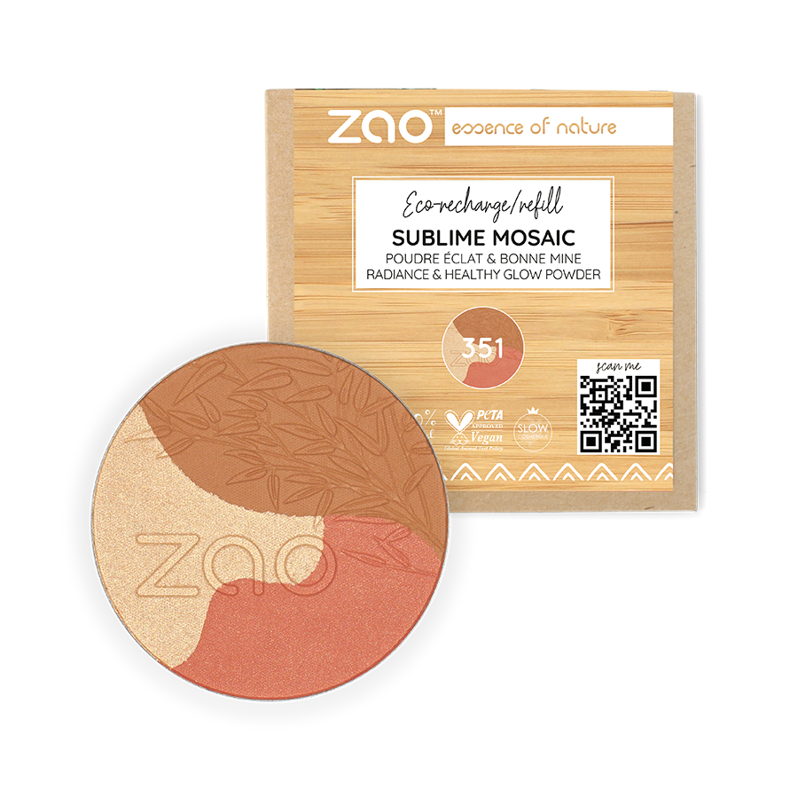 ZAO Refill Sublime Mosaic 351 Gold Medium