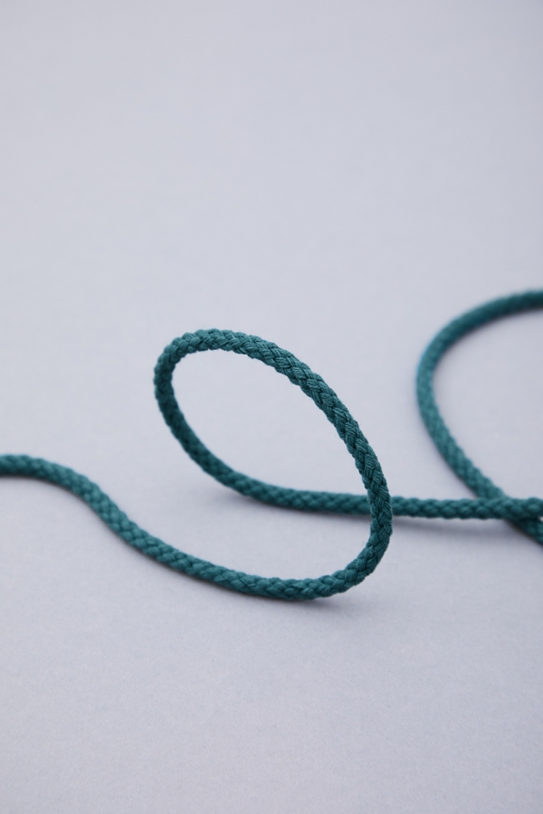 BOMULLS SNODD 5MM - BOTTLE GREEN