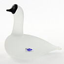 Oiva Toikka (1991) Snow Goose (Lumihanhi) Glass Bird 12/10 cm