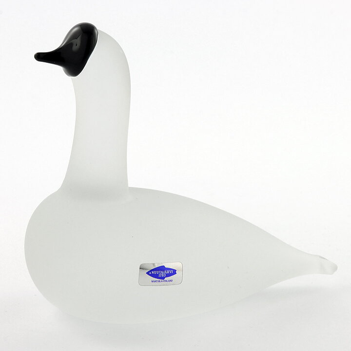 Oiva Toikka (1991) Snow Goose (Lumihanhi) Glass Bird 12/10 cm