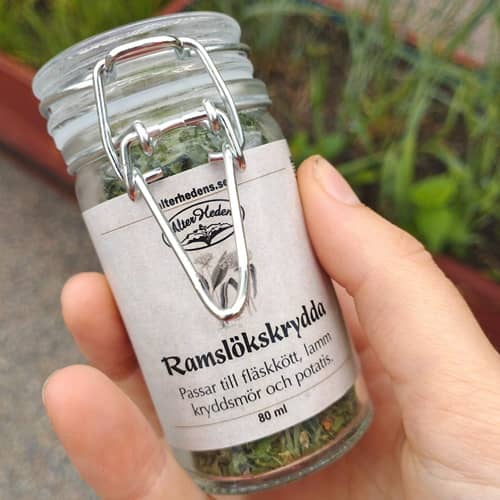 Ramslökskrydda, krydda med ramslök, AlterHedens - 2