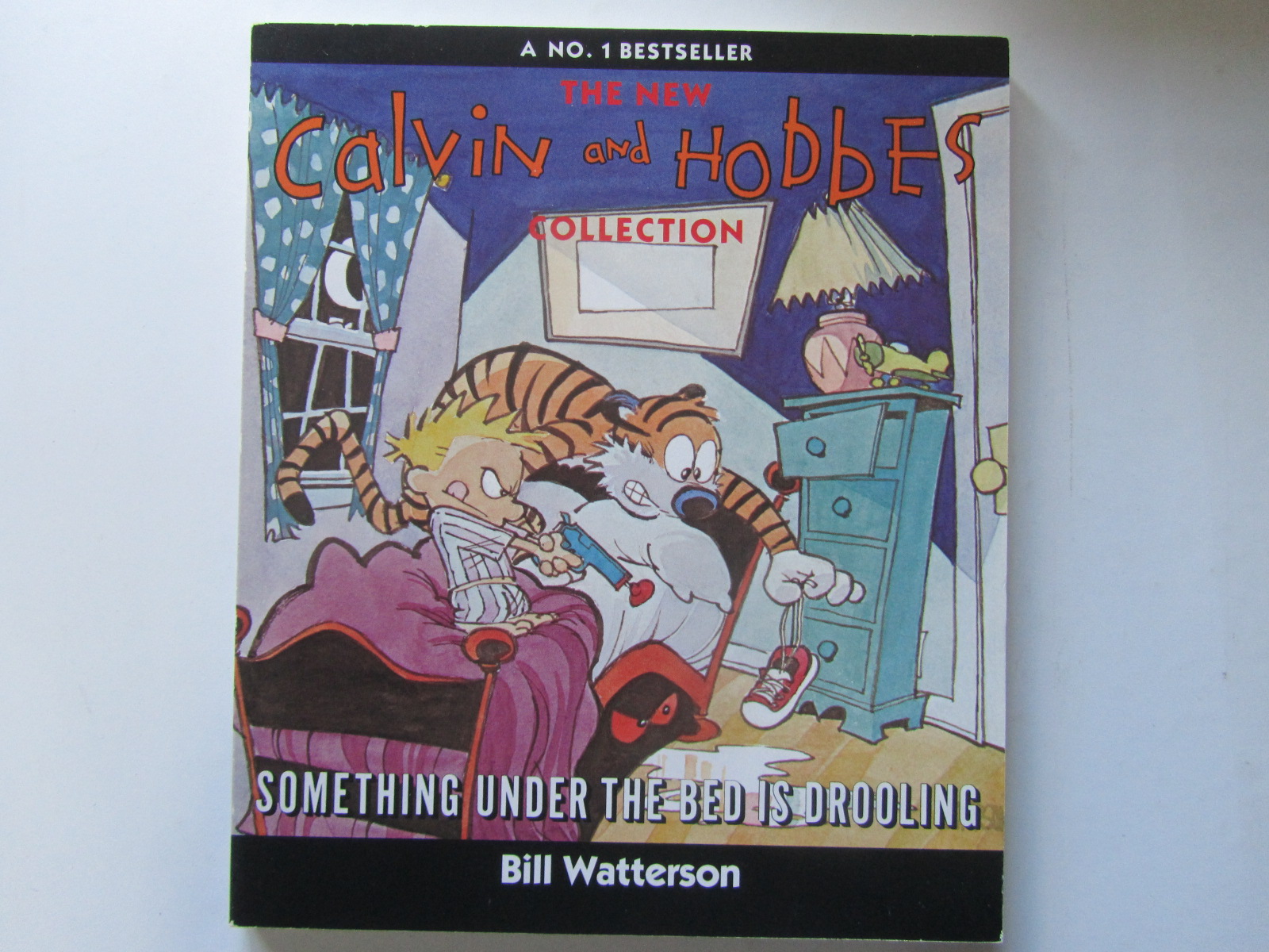 Calvin and Hobbes Something under the bed is drooling