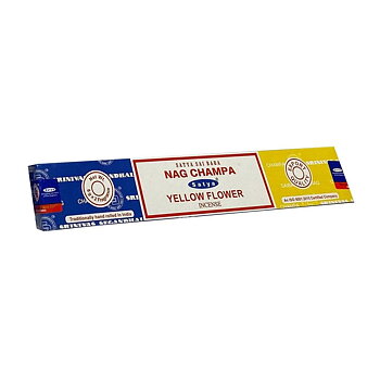  Satya Nag Champa/ Yellow Flower Rökelse  combo paket - 16gm