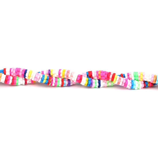 Heishi beads, FLower Mix 5mm