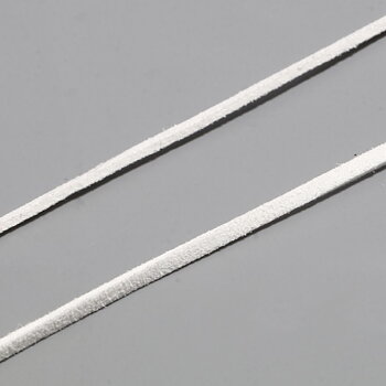 Velvet, White 3mm