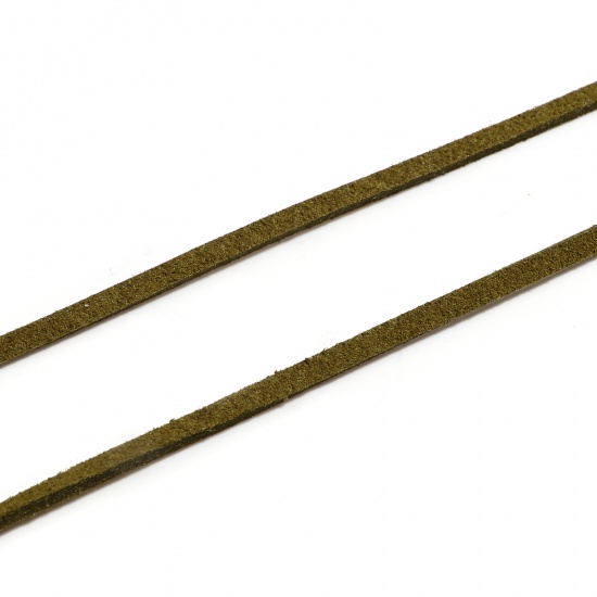 Velvet, 3mm, Army green