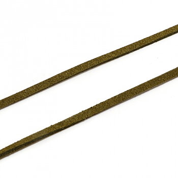Velvet, 3mm, Army green