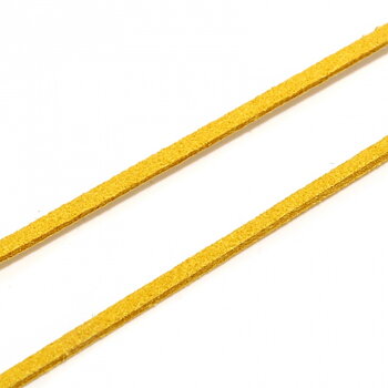 Velvet, 3mm, Gold orange