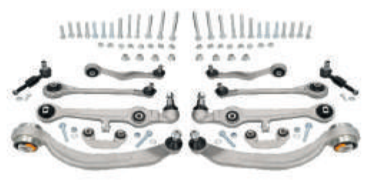 Framvagnssats, länkarmskit, AUDI A8