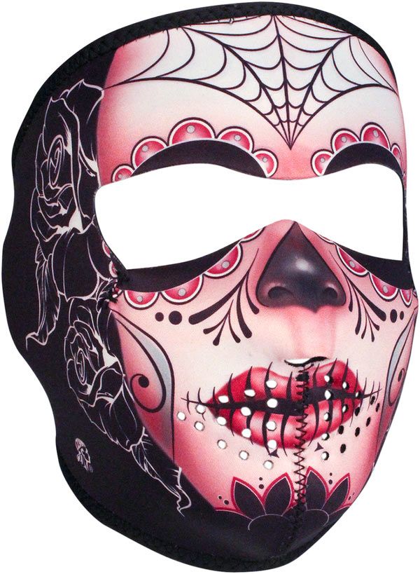 Zan Headgear helmask Sugar skull