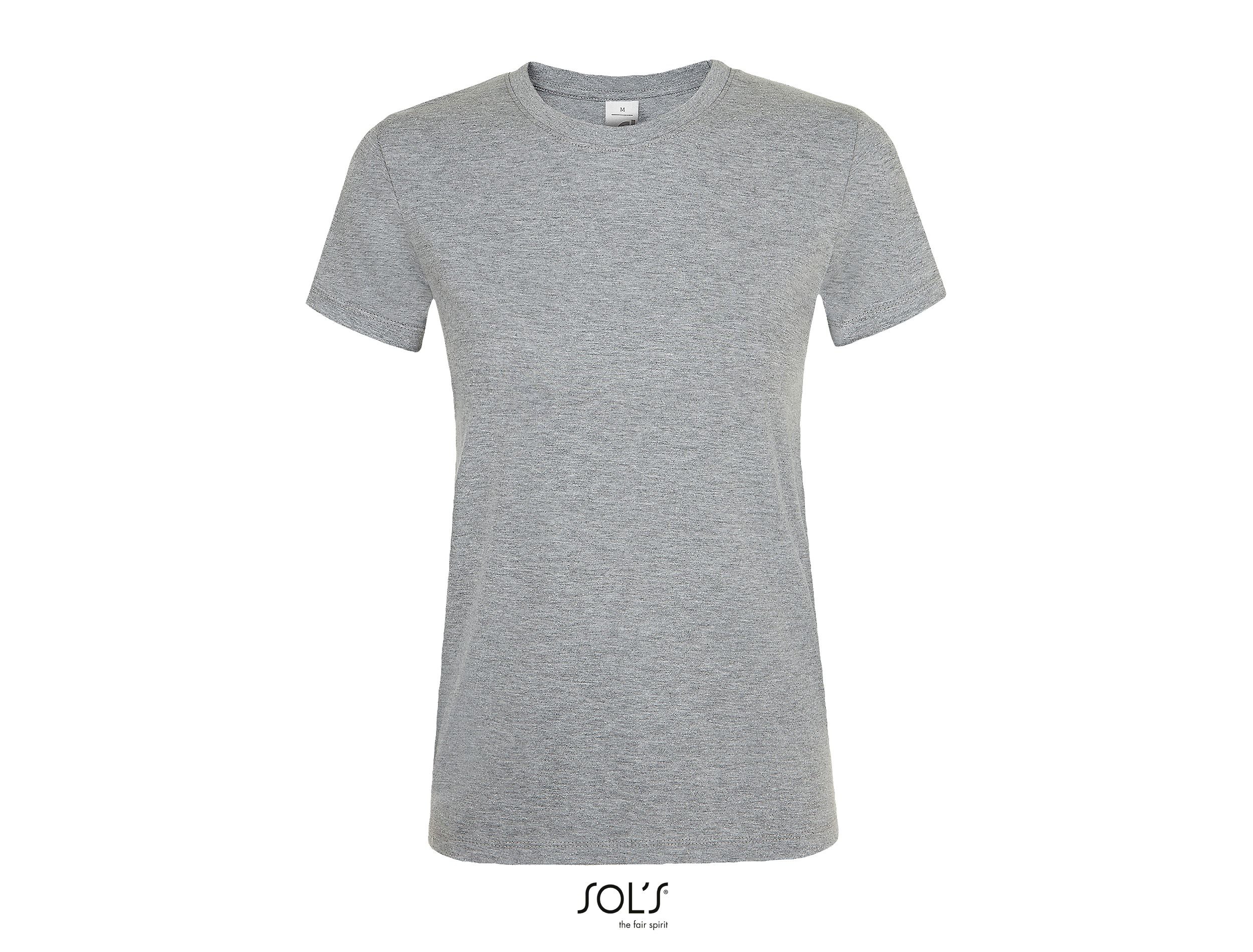 T-shirt Sol's Regent Dam grey melange