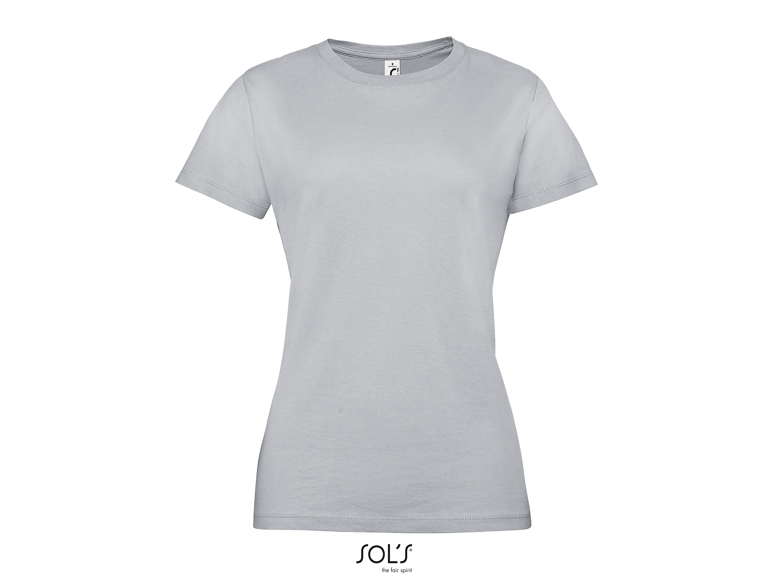 T-shirt Sol's Regent Dam pure grey