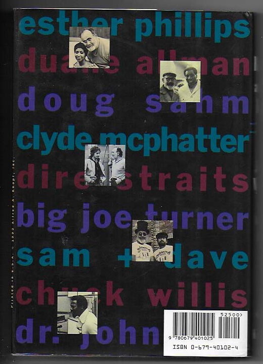 Rhythm and The Blues By Jerry Wexler and David Ritz HC NM- First Edition