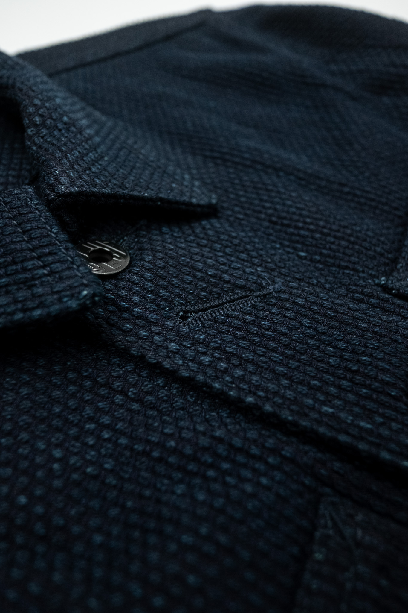 Japan Blue - Sashiko Coverall Jacket Indigo - 10