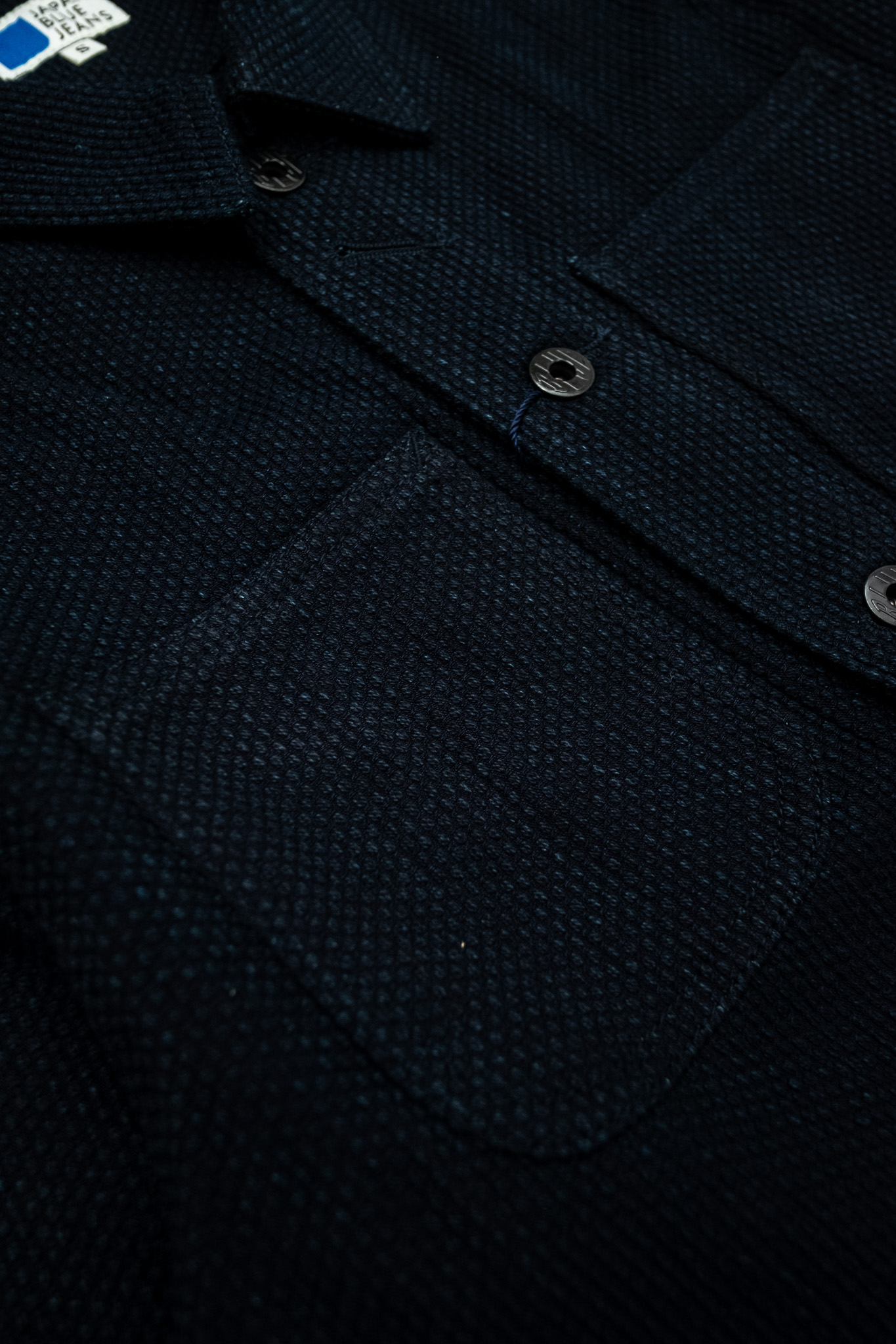Japan Blue - Sashiko Coverall Jacket Indigo - 7