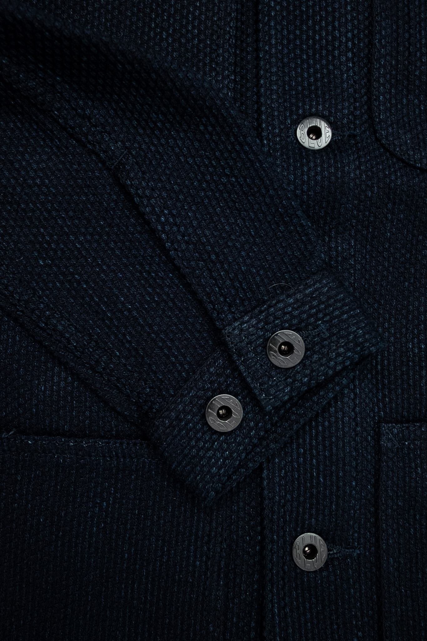 Japan Blue - Sashiko Coverall Jacket Indigo - 8