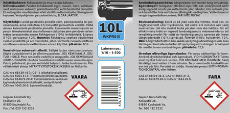 Tvättmedel för långtradare konsentrat 10L - 2