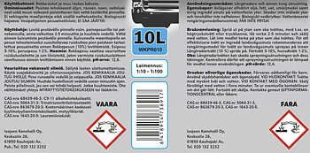 Tvättmedel för långtradare konsentrat 10L